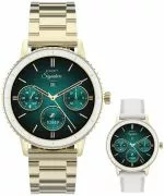 Smartwatch dama Garett Signature Grace Gold Solid SET