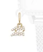 Pandantiv Daniel Wellington Charm Gold Aquarius