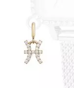 Pandantiv Daniel Wellington Charm Gold Pisces