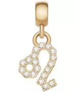 Pandantiv Daniel Wellington Charm Gold Leo