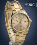 Ceas barbatesc DESTELL Loup Full Gold Steel Sapphire