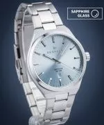 Ceas barbatesc DESTELL Aries Ice Blue Silver Steel Sapphire