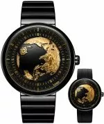 Ceas barbatesc Ciga Design U Series Blue Planet II Gilded Age Automatic SET