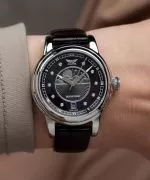Ceas dama Aviator Douglas Moonflight Black Diamonds Limited Edition