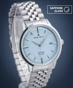 Ceas barbatesc DESTELL Pictor Ice Blue Silver Steel Sapphire