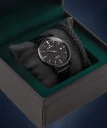 Ceas barbatesc DESTELL Pictor Full Black Sapphire Gift Set