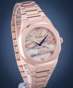 Ceas dama D1 Milano Ultra Thin Marble Rose