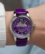 Ceas dama Aviator Douglas Moonflight Purple Diamonds Limited Edition