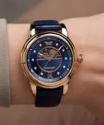 Ceas dama Aviator Douglas Moonflight Blue Diamonds Limited Edition