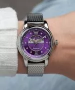 Ceas dama Aviator Douglas Moonflight Purple Diamonds Limited Edition