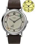 Ceas unisex Timex Harry Potter X Weekender Hufflepuff House 38mm Leather Strap