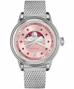 Ceas dama Aviator Moonflight Gemstone Edition Pink Red Ruby Limited Edition