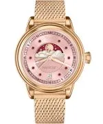 Ceas dama Aviator Moonflight Gemstone Edition Pink Red Ruby Limited Edition