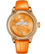 Ceas dama Aviator Moonflight Orange Limited Edition
