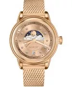 Ceas dama Aviator Douglas Moonflight Rose Gold Diamonds Limited Edition