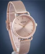 Ceas dama BOWA Milan Full Pink Gold Mesh 34