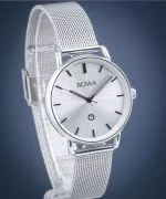 Ceas dama BOWA Milan Silver-Black Tone Mesh 34