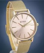 Ceas dama BOWA Praha Pink-Gold Mesh 38