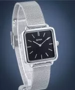 Ceas dama BOWA Vienna Black Silver Mesh 29
