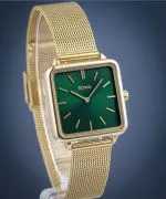 Ceas dama BOWA Vienna Green Gold Mesh 29