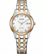 Ceas dama Citizen Elegant Crystals Eco-Drive