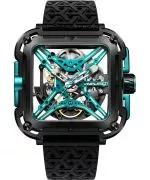 Ceas barbatesc Ciga Design X Series Gorilla Modern Skeleton Ceramic Limited Edition