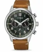 Ceas barbatesc Citizen Leather Eco-Drive Chronograph