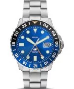 Ceas Barbatesc Fossil Blue GMT