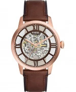 Ceas barbatesc Fossil Townsman Skeleton Automatic