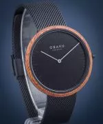 Ceas Barbatesc Obaku Trae Charcoal