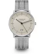 Ceas barbatesc Sternglas Naos Big Date Alabaster