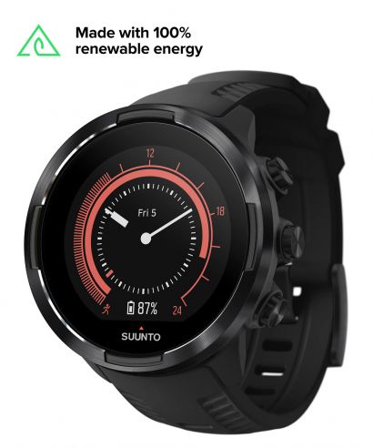Smartwatch Unisex Suunto 9 Baro All Black Wrist HR GPS