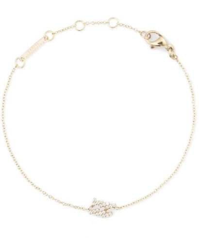 Brățară Daniel Wellington Crystal Zodiac Chain Gold Aquarius