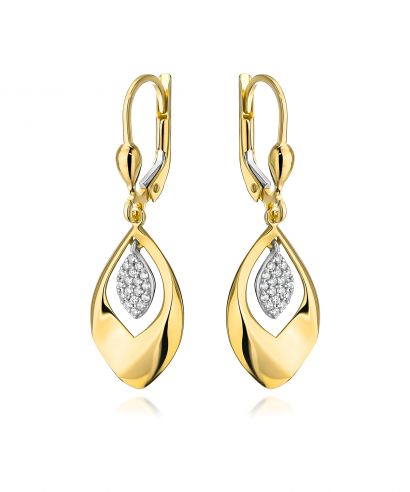 Cercei Bonore - Aur 585 - Cubic Zirconia