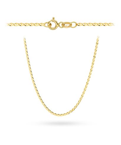Lanț Bonore Lungime 50 cm, Lățime 3.9 mm - Aur 585 - Tip Gucci