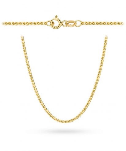 Lanț Bonore Lungime 60 cm, Lățime 2 mm - Aur 585 - Tip Coadă De Vulpe