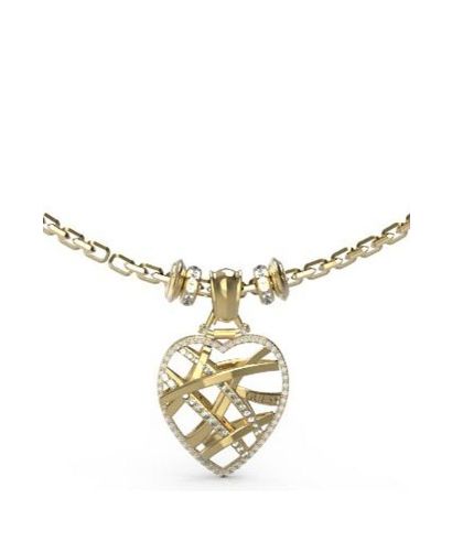 Colier Guess Heart Cage