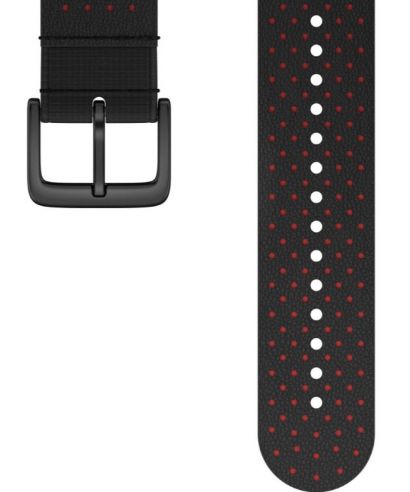 Curea Polar Perforated Leather Black-Red M/L