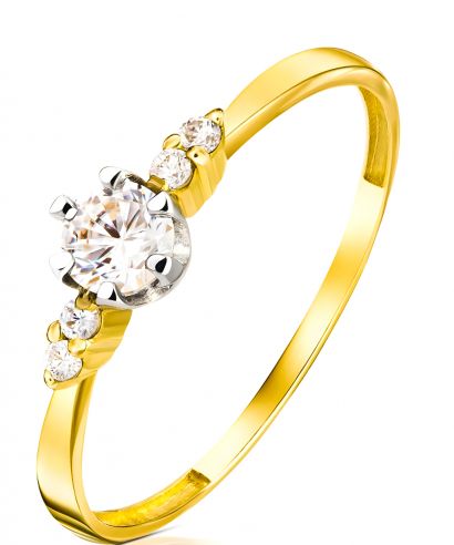 Inel Bonore - Aur 585 - Cubic Zirconia