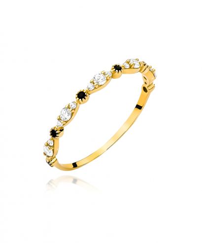 Inel Bonore - Aur 585 - Cubic Zirconia