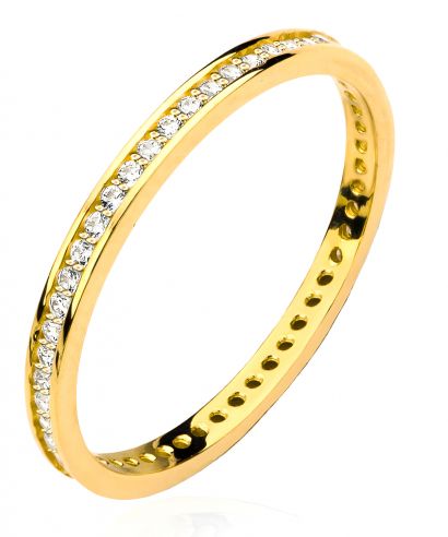 Inel Bonore - Aur 585 - Cubic Zirconia