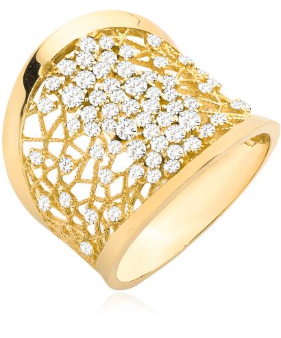 Inel Bonore - Aur 585 - Cubic Zirconia