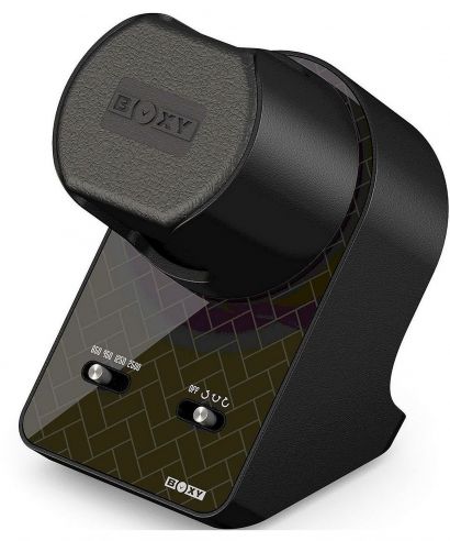 Cutie Intors Ceasuri Beco Technic Beco Technic Boxy BLDC Nightstand EXT Black Modular pentru 1 ceas cu cablu USB