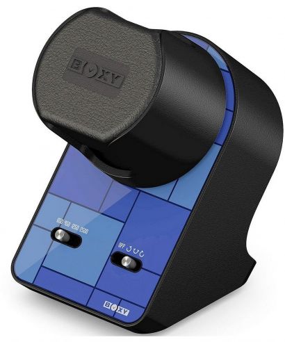 Cutie Intors Ceasuri Beco Technic Boxy BLDC Nightstand Graphic Blue pentru 1 ceas cu cablu USB
