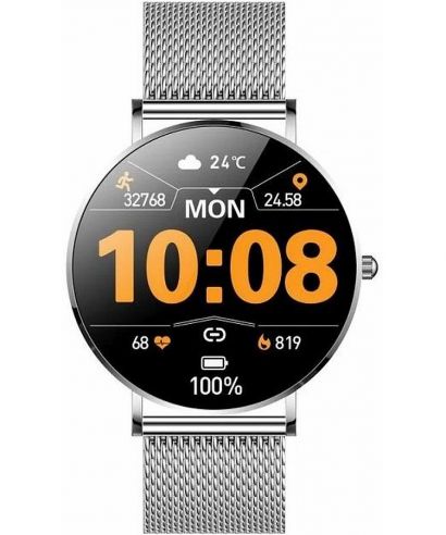 Smartwatch Bărbătesc Manta Alexa Argint SET