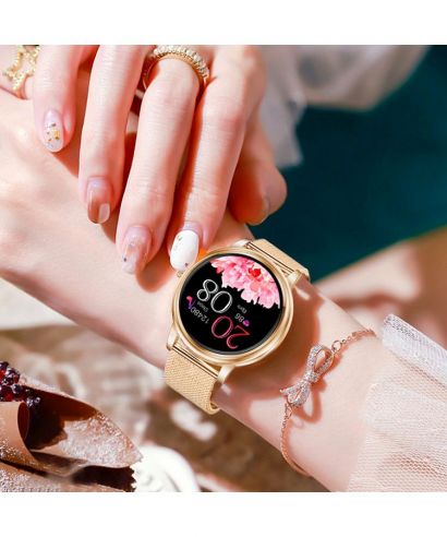 Smartwatch Dama Pacific Gold
