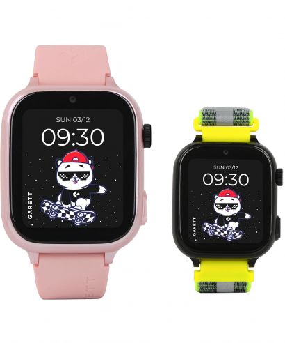 Smartwatch pentru copii Garett Kids Cute 2 4G Roz SET