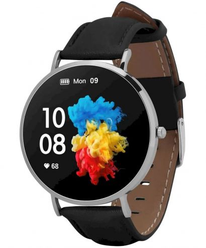 Smartwatch dama Garett Verona Argint-Negru