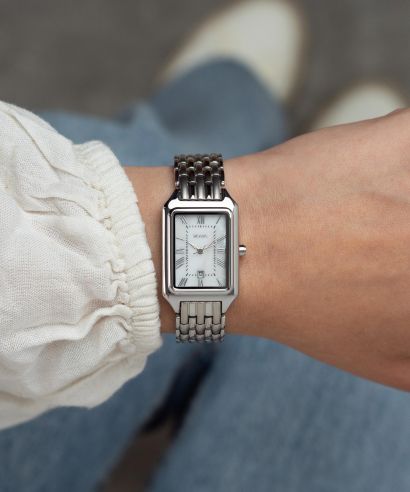 Ceas dama BOWA Barcelona Pearl Silver Steel 23