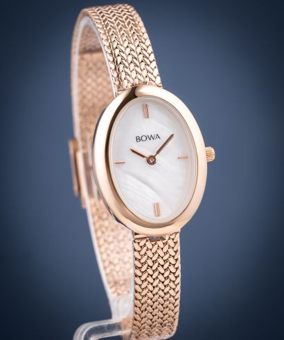 Ceas dama BOWA Oslo Pearl Rose-Gold Mesh 23